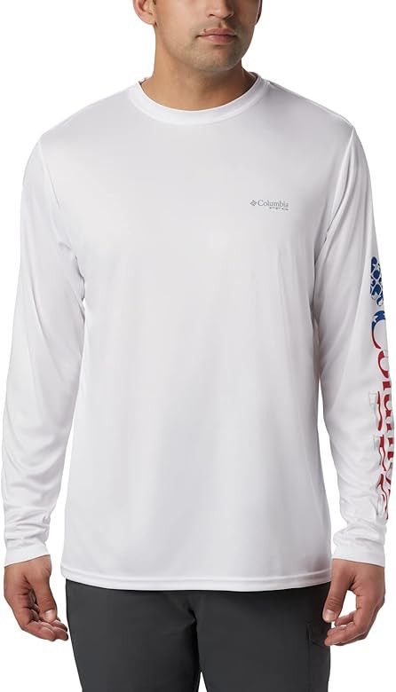 Columbia Men's Terminal Tackle PFG Sleeve LS Shirt | Amazon (US)