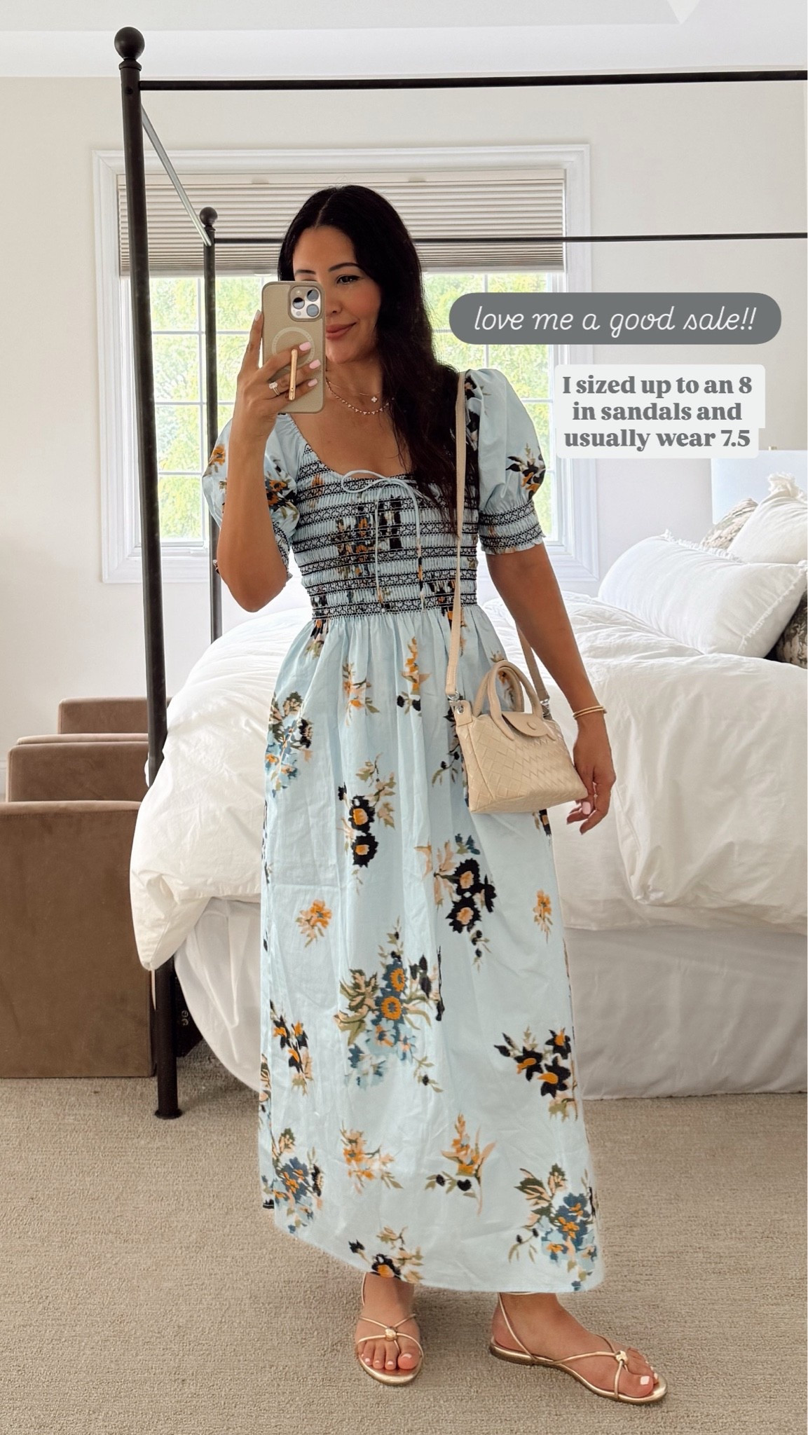 Outfit of the day! 

Hill House dress on sale now (True to Size, wearing size Small for reference), sandals are 40% off (sized up to an 8 in sandals and usually wear 7.5)

#LTKmomlife #LTKootd #LTKdayinmylife