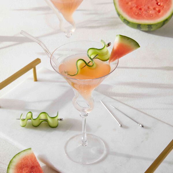 Straw Martini - Set of 2 | Z Gallerie