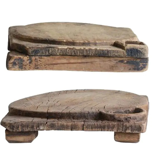 Found Rustic Wood Riser | Antique Farm House