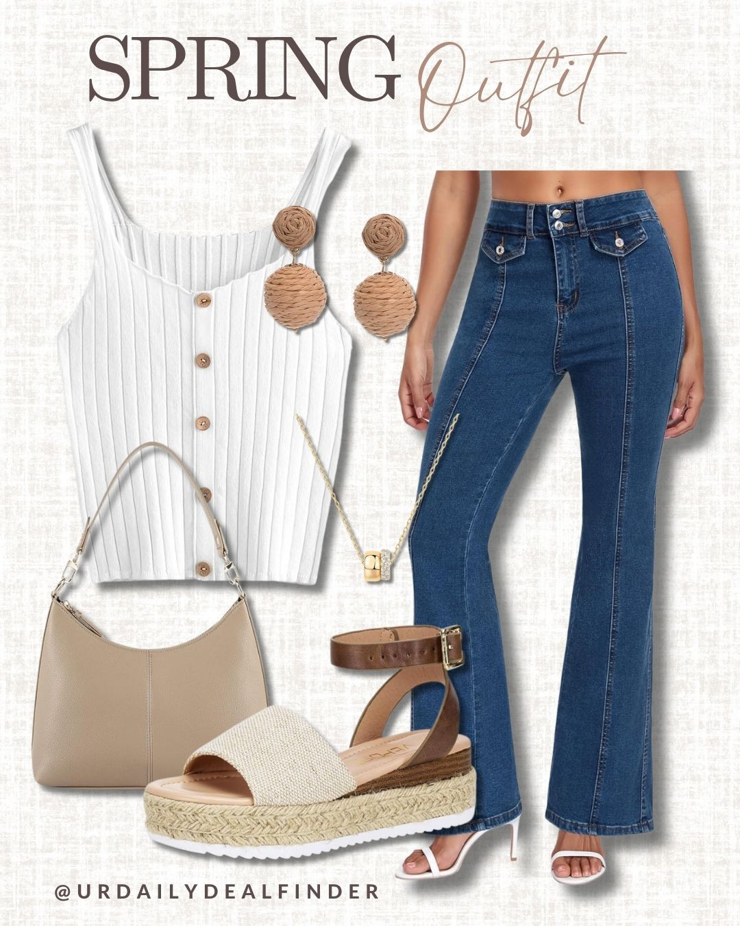 Loooooveee this jeans combined with a crop top #spring fashion inspo #brown handbag #brown sandals #adidas handball spezial #crossbody #small shoulder bag #purse with gold hardware #seasonal fashion #fall fashion #fuzzy sweater #winter sweater #style inspo #winter fashion #Abercrombie tailored pants #wide leg tailored pants #brown pants #office style #office outfit inspo #fashion inspo #outfit inspo #casual style #casual outfit #work fashion #office outfit #weekend style #date night outfit #happy hour outfit inspo #dinner date outfit #mom style #airport outfit #travel outfit #style inspo #brown hat #baseball cap #ootd 

 #LTKootd #LTKmorningroutine #LTKSeasonal