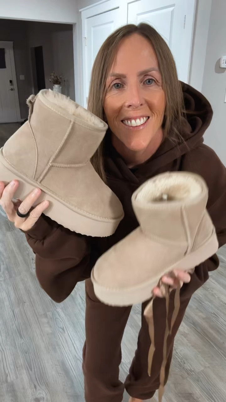 So comfy, your feet will be warm, and no slipping and sliding with the tread on these! Check out the low cost! 

#LTKFindsUnder100 #LTKOver40 #LTKFindsUnder50