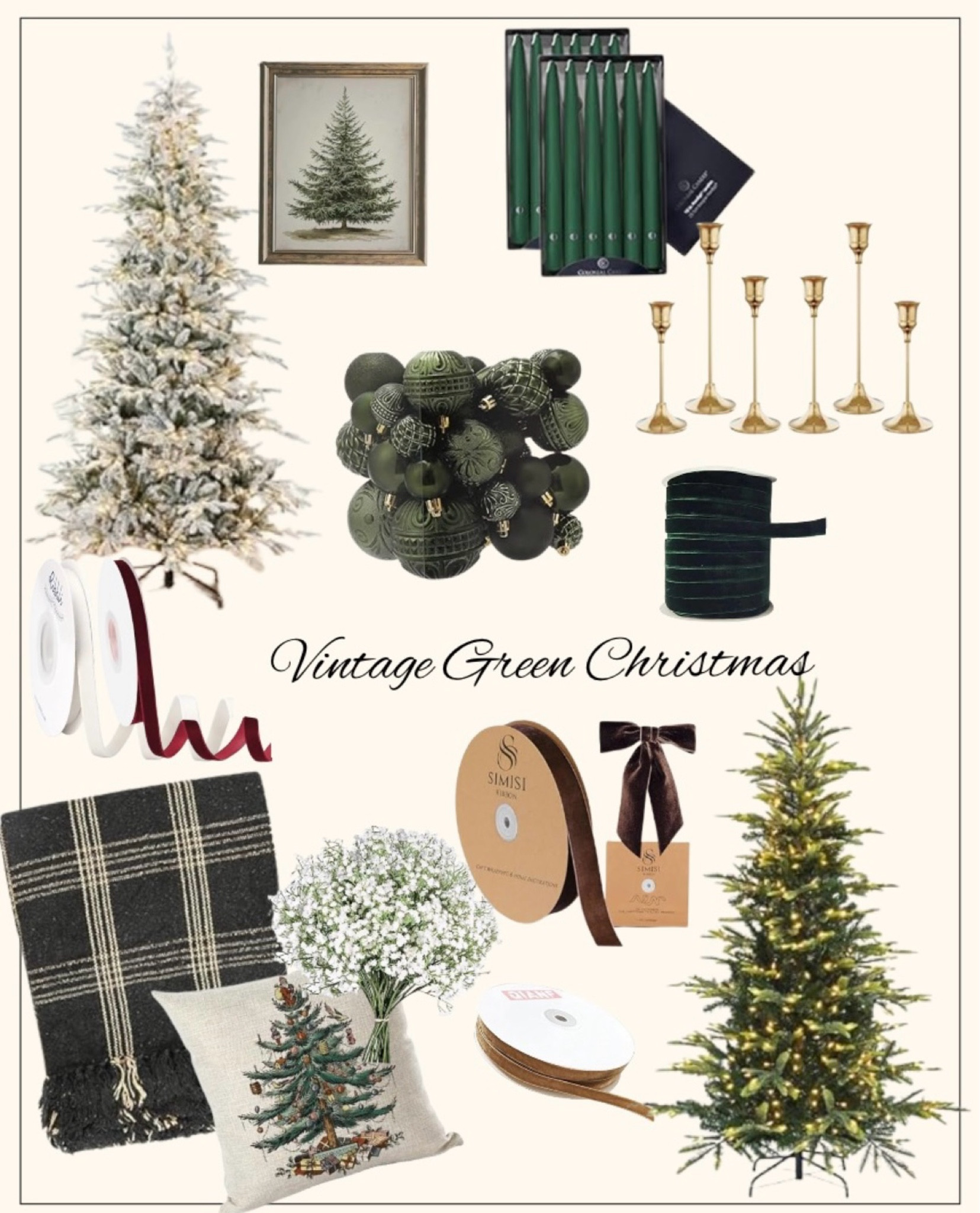 This years theme for Christmas 🤍🎄🎁

#LTKFindsUnder50 #LTKHoliday #LTKHome