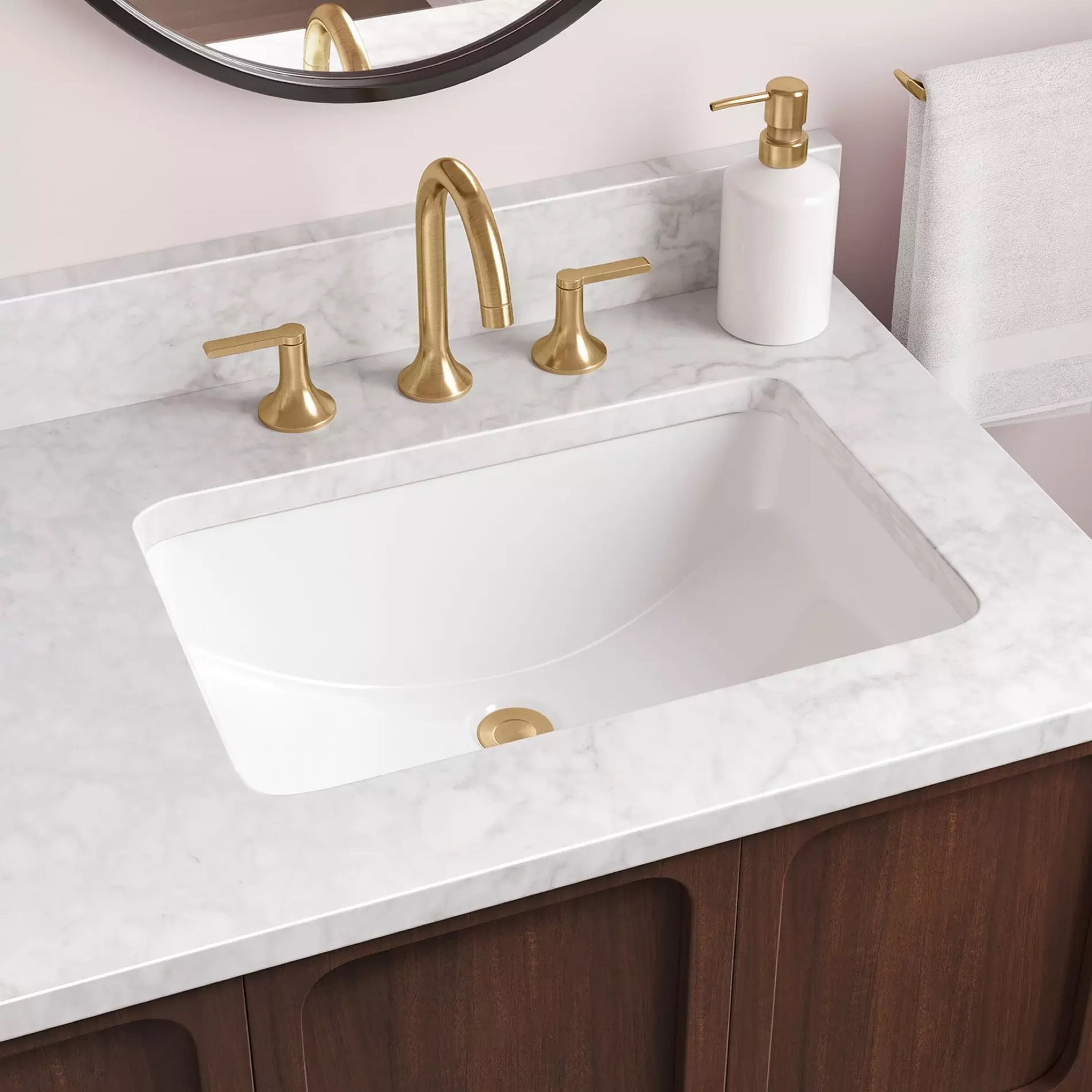 Bathroom sink refresh 🤍

#LTKSeasonal #LTKHome