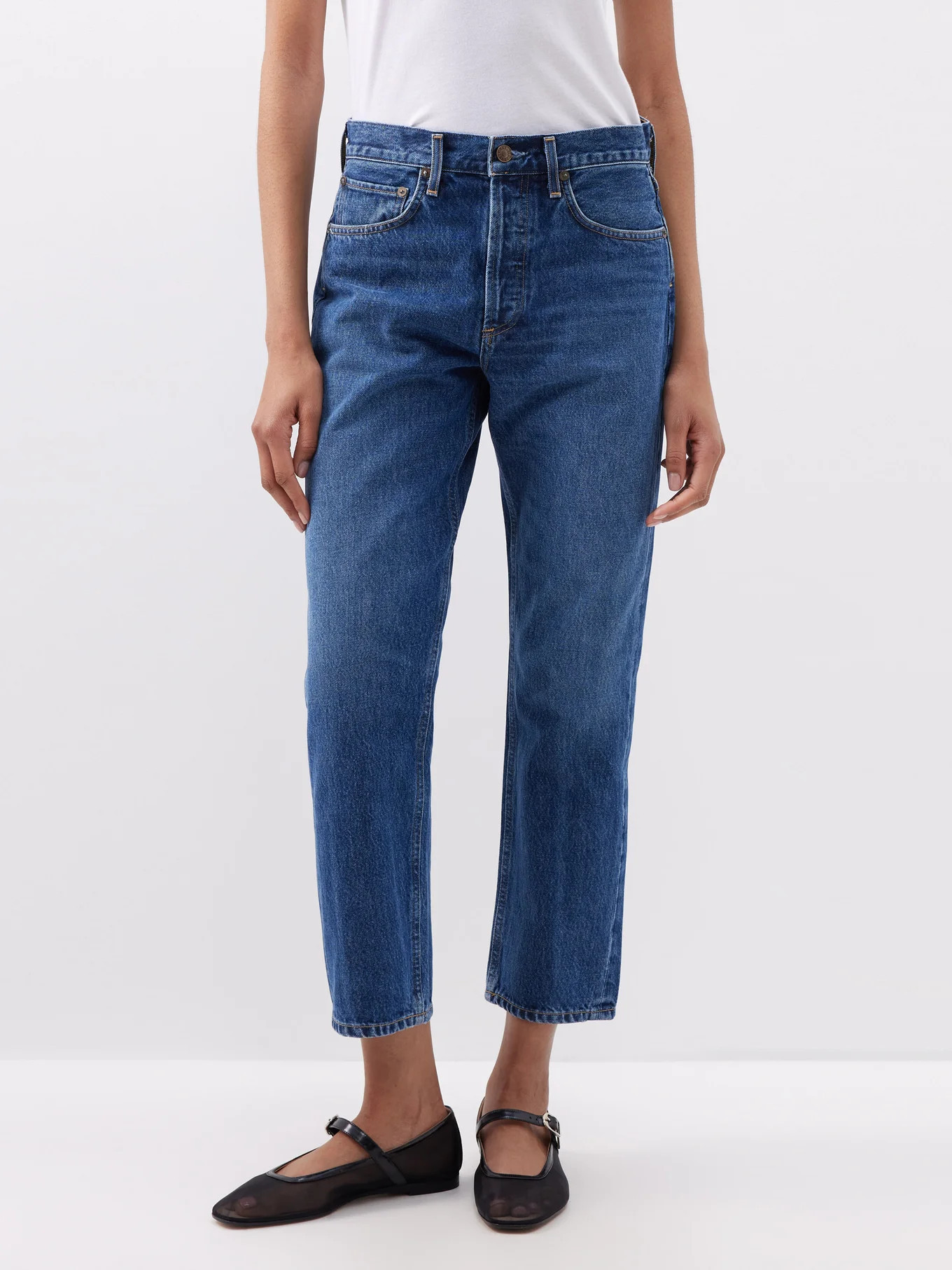 Parker straight-leg jeans | Agolde | Matches (UK)