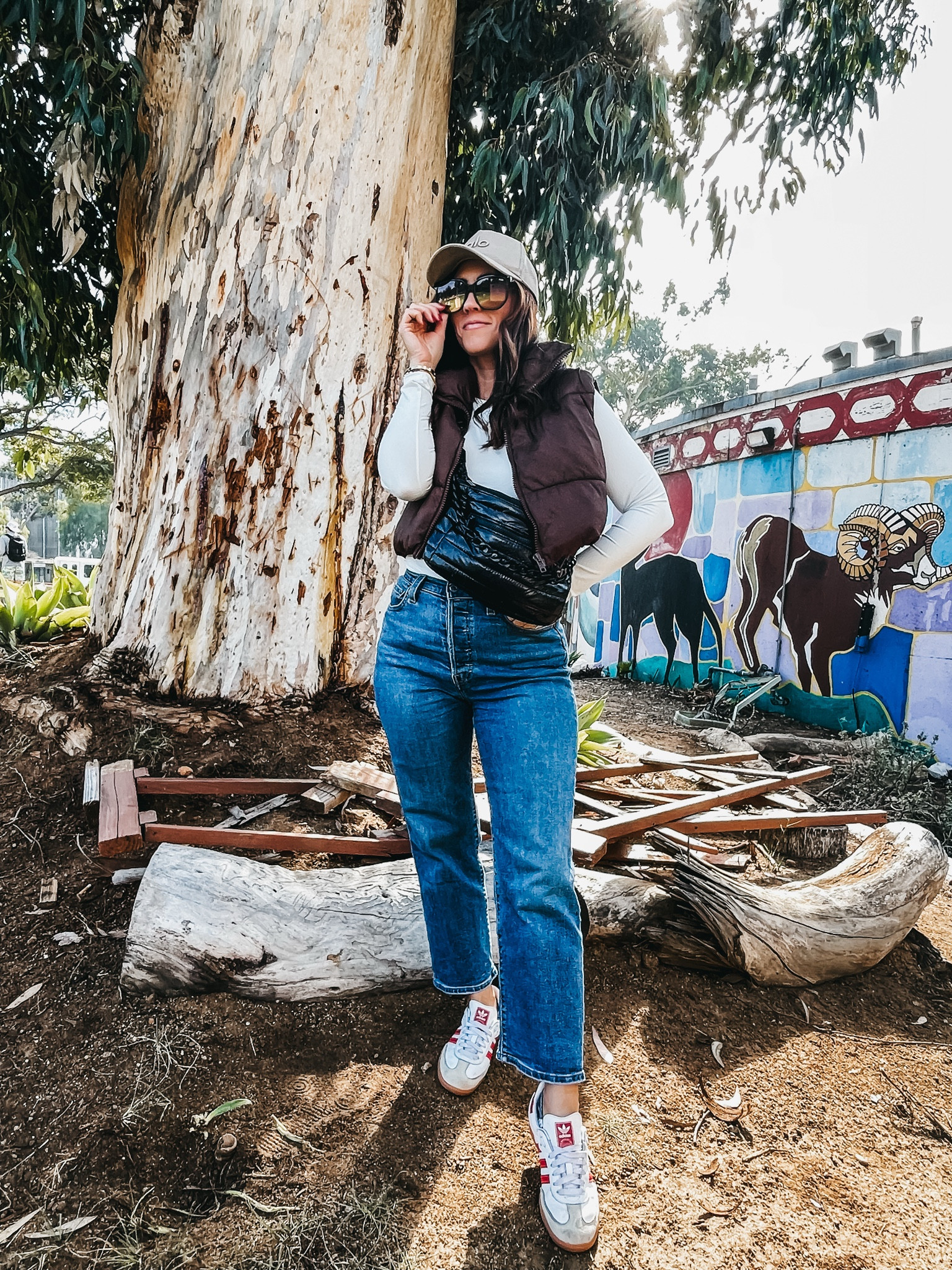 Casual winter outfit idea! 🤎

Cropped puffer vest — size small 
Levi’s rib cage straight leg jeans — size 27 fitted white, long sleeve stretchy top — size small 

#CasualStyle #AmazonFashion #WinterOutfitIdea #CaliforniaWinterStyle #LTKStyleTip 

#LTKOver40 #LTKFindsUnder50 #LTKSaleAlert