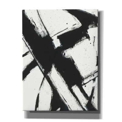 Expression Abstract I White Crop - Wrapped Canvas Graphic Art Print Wrought Studio™ | Wayfair North America