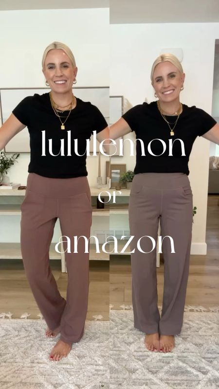 Wide leg lululemon align pants lookalike on Amazon! On sale for $25! I’m in a size small

#LTKfitness #LTKsalealert #LTKfindsunder50