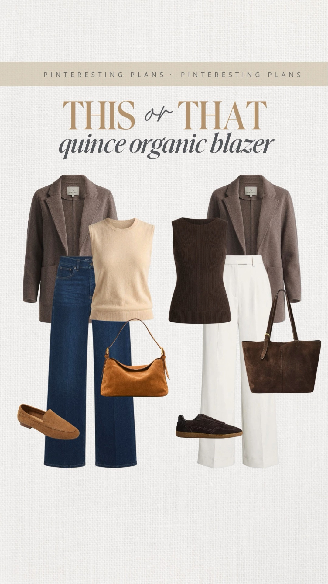 This or that Quince organic blazer 🙌🏻🙌🏻

#LTKdayinmylife #LTKWorkwear #LTKOver40