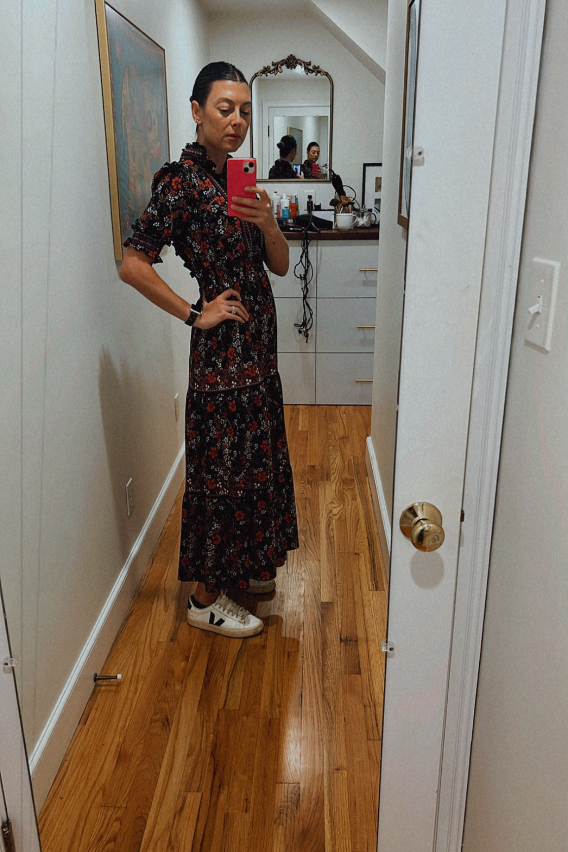 Rocking my best Sofia Grainge slick back bun in this weeks working mom OOTD

#LTKSeasonal #LTKover40 #LTKworkwear