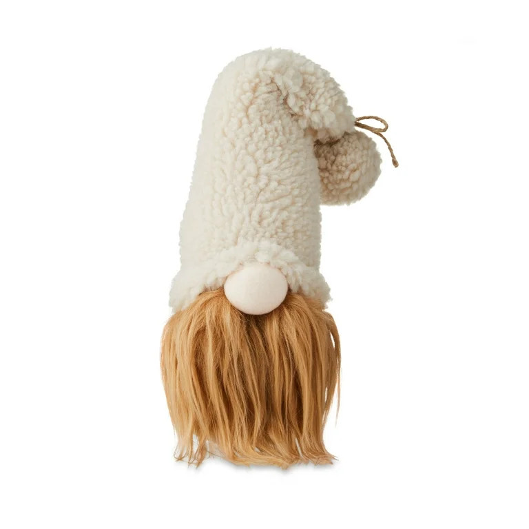 Harvest Cream Knit Hat Gnome Decoration, 10", by Way To Celebrate | Walmart (US)