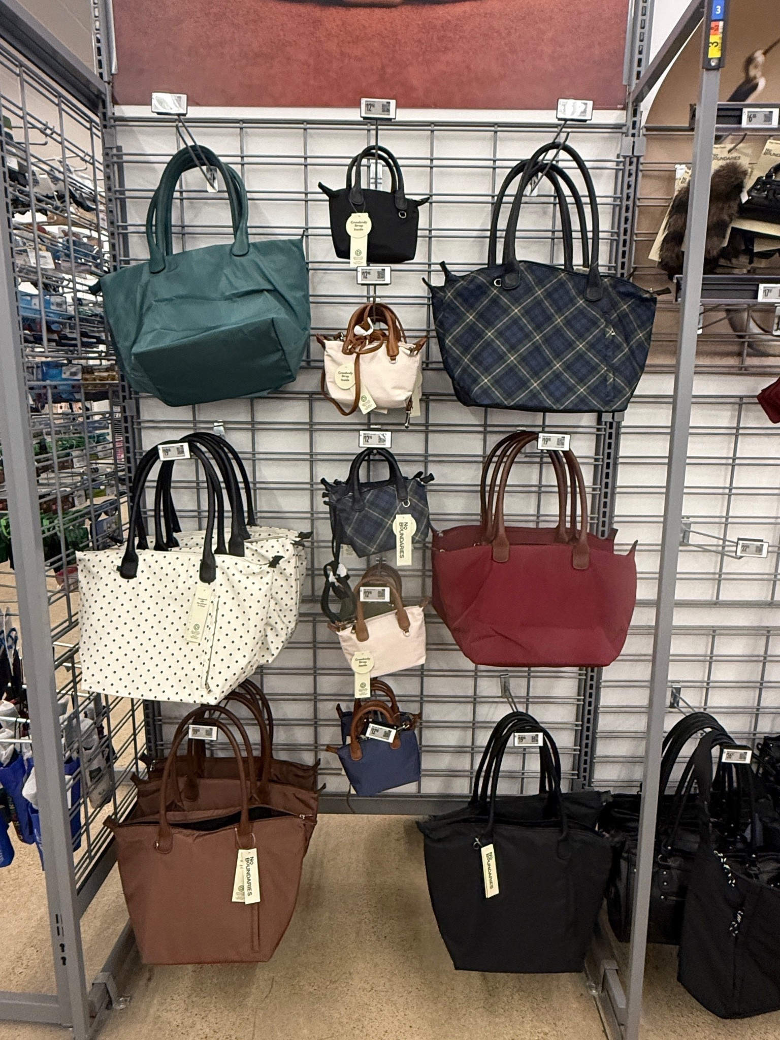 Found a Longchamp dupe at Walmart and had to share! 🍂

These totes nail that same slouchy nylon silhouette — rolled top handles, structured-but-soft body, zip closure — in the richest fall colors: forest green, brick red, chestnut brown, navy plaid, and classic black. The shoulder strap is very padded and cushy compared to the real thing. 

Sizes run from mini top-handle to full-size tote, and prices are landing around $12–19 depending on size. Perfect for stashing your fall essentials without the Longchamp price tag! 

Look for less, Over 40 style, fall outfits women, mom style, autumn outfits, fall fashion haul

#LTKOver40 #LTKmomlife #LTKWorkwear