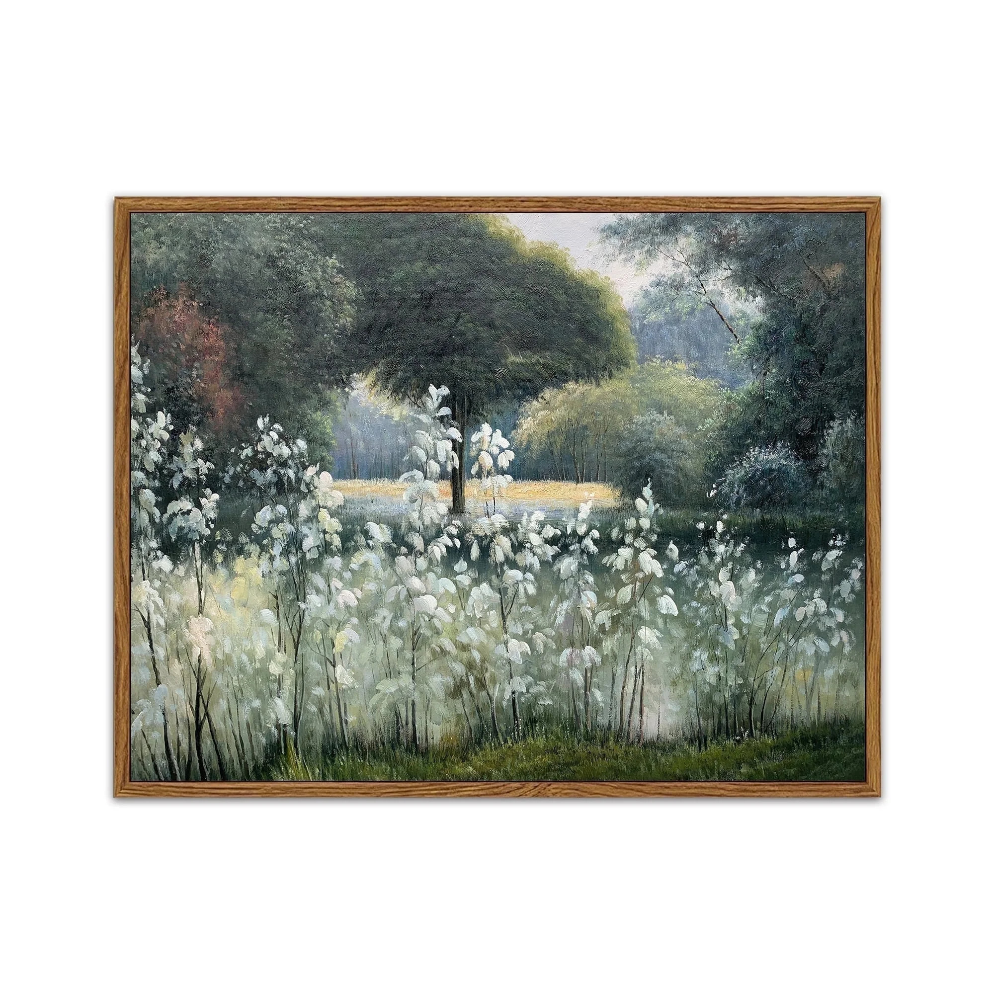 Drsoum Landscape Canvas Wall Art Vintage Forest Classical Framed Painting Room Decor for Hallway ... | Walmart (US)