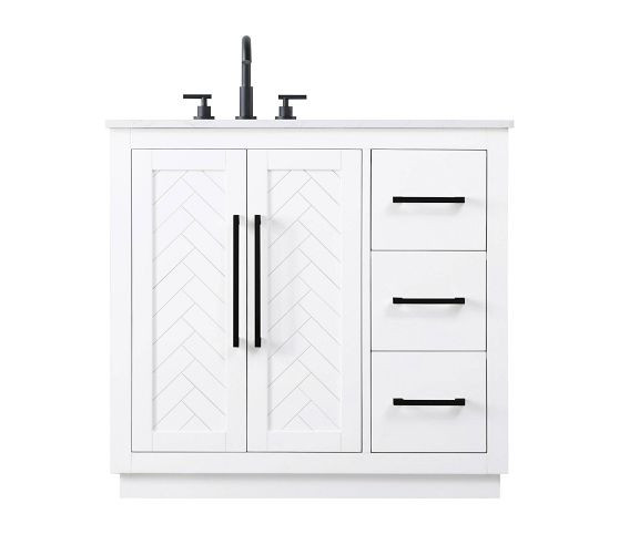 Baycliff 36" Single Sink Vanity | Pottery Barn (US)
