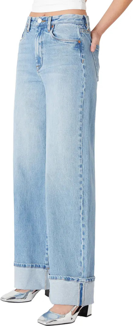 BLANKNYC Franklin Rib Cage High Waist Straight Leg Jeans | Nordstrom | Nordstrom