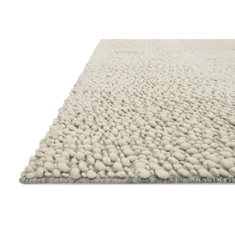 Peregrina Handmade Hand-Knotted Wool Ivory Rug | Wayfair North America