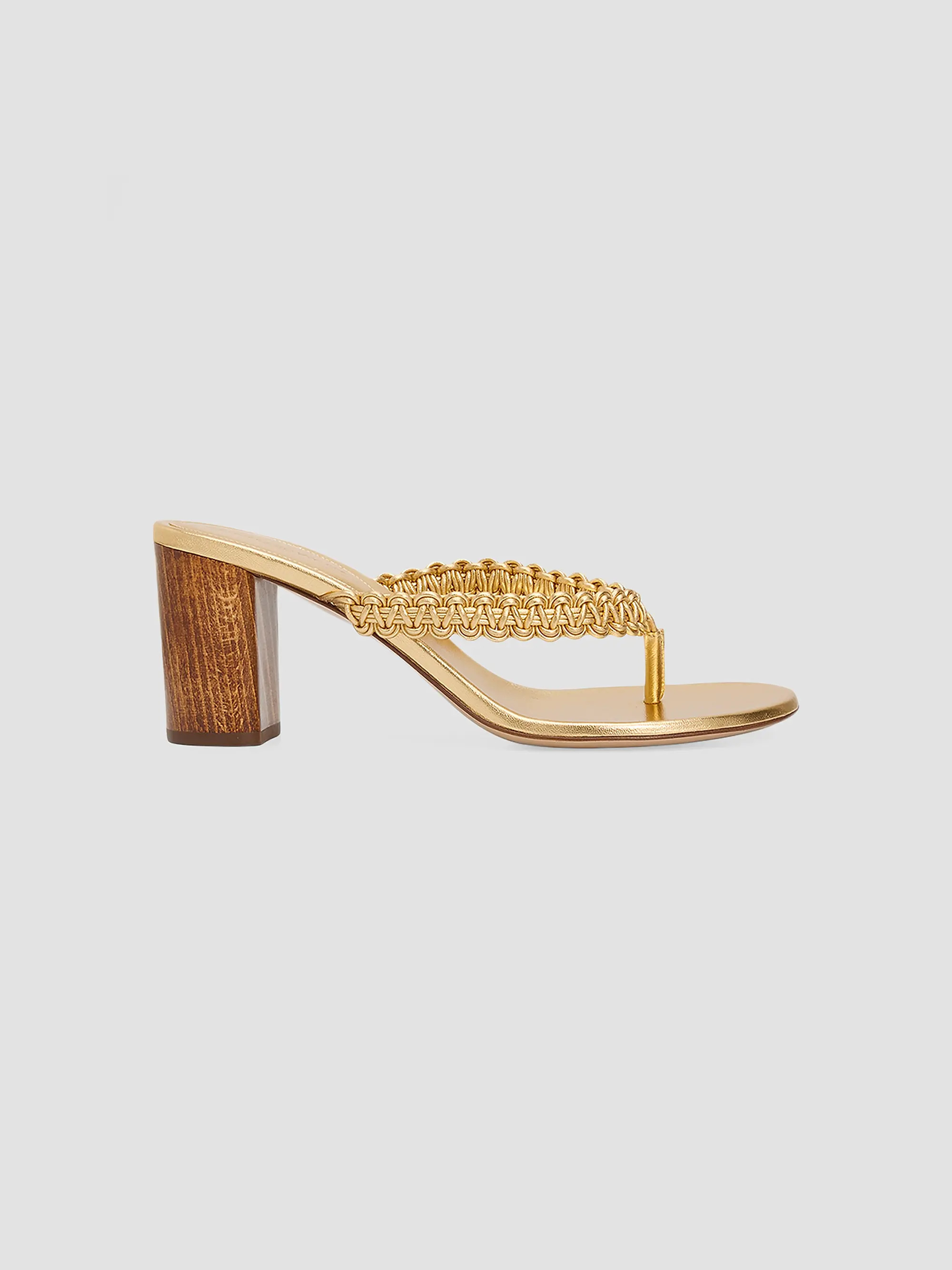 Gianvito Rossi Lattice 70MM Leather Heeled Sandals | Saks Fifth Avenue | Saks Fifth Avenue
