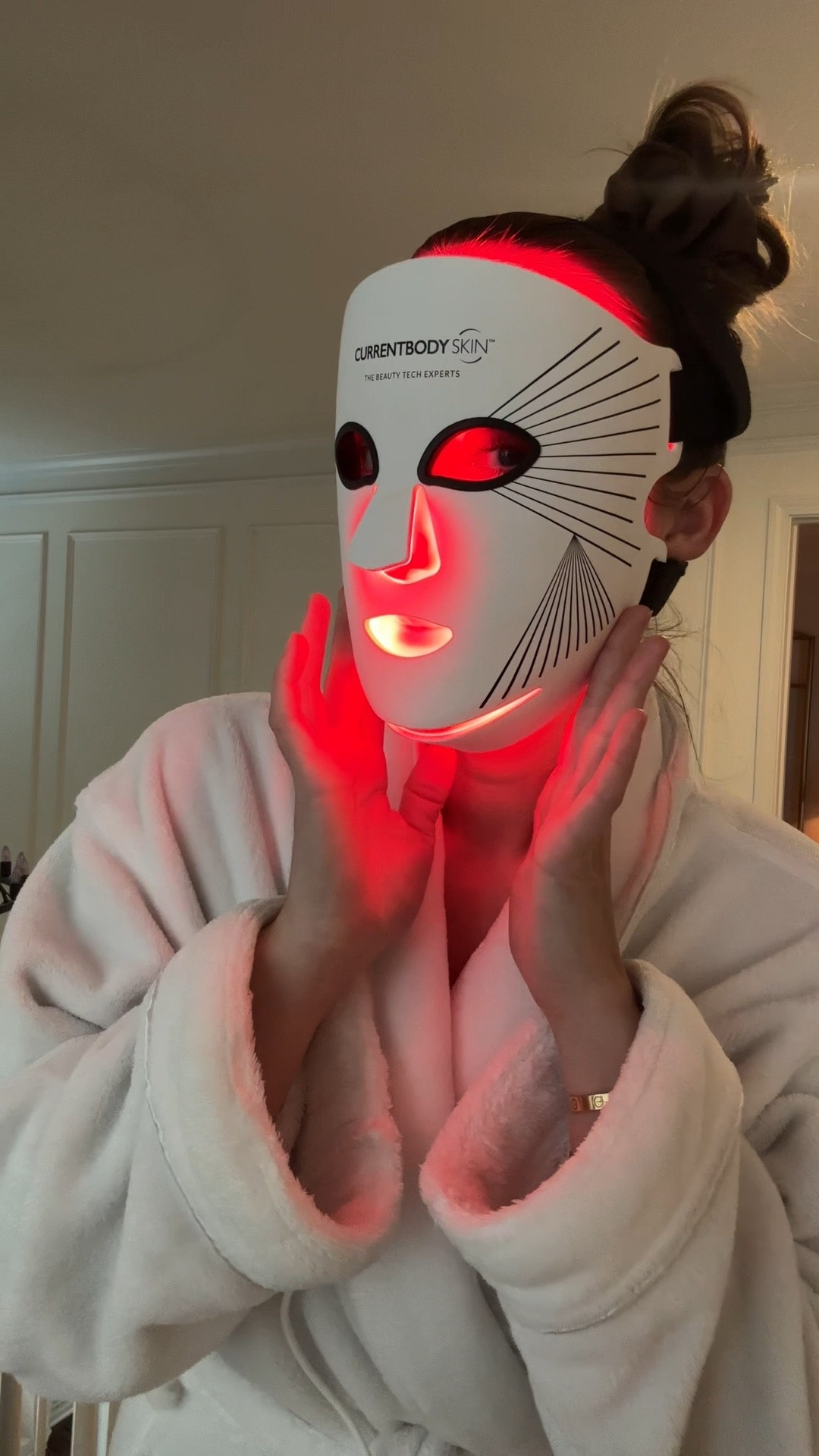 @currentbody #ad 
Use code TIFFANYD to save big on my red light masks I use everyday. 🚨 Major anti-aging benefits- FDA cleared red light therapy for visible anti-aging for your face, neck and chest. 💕
Y’all know I’ve been using red light masks SUPER long term and my @currentbody red light masks are truly the best on the market. The best way to get my skin prepped (or recovered) from any event or a holiday weekend- we’re talking major collagen boosting results targeting firmness, clarity, pigmentation, and texture. I believe it’s one of the best investments you can make for your skin.

#LTKselfcare #LTKOver40 #LTKBeauty