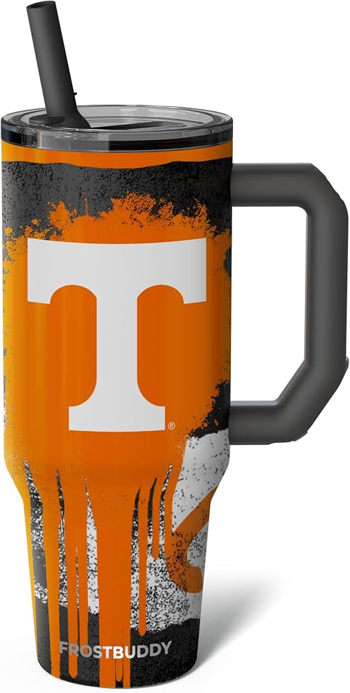 Thicc Buddy - 40 oz Stainless Steel Vacuum Insulated Tumbler with Lid and Straw for Water - Trave... | Amazon (US)