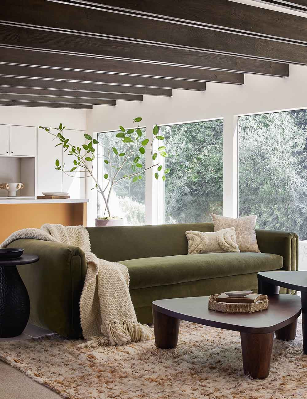 Eleanor Sofa, Rust | Lulu and Georgia 