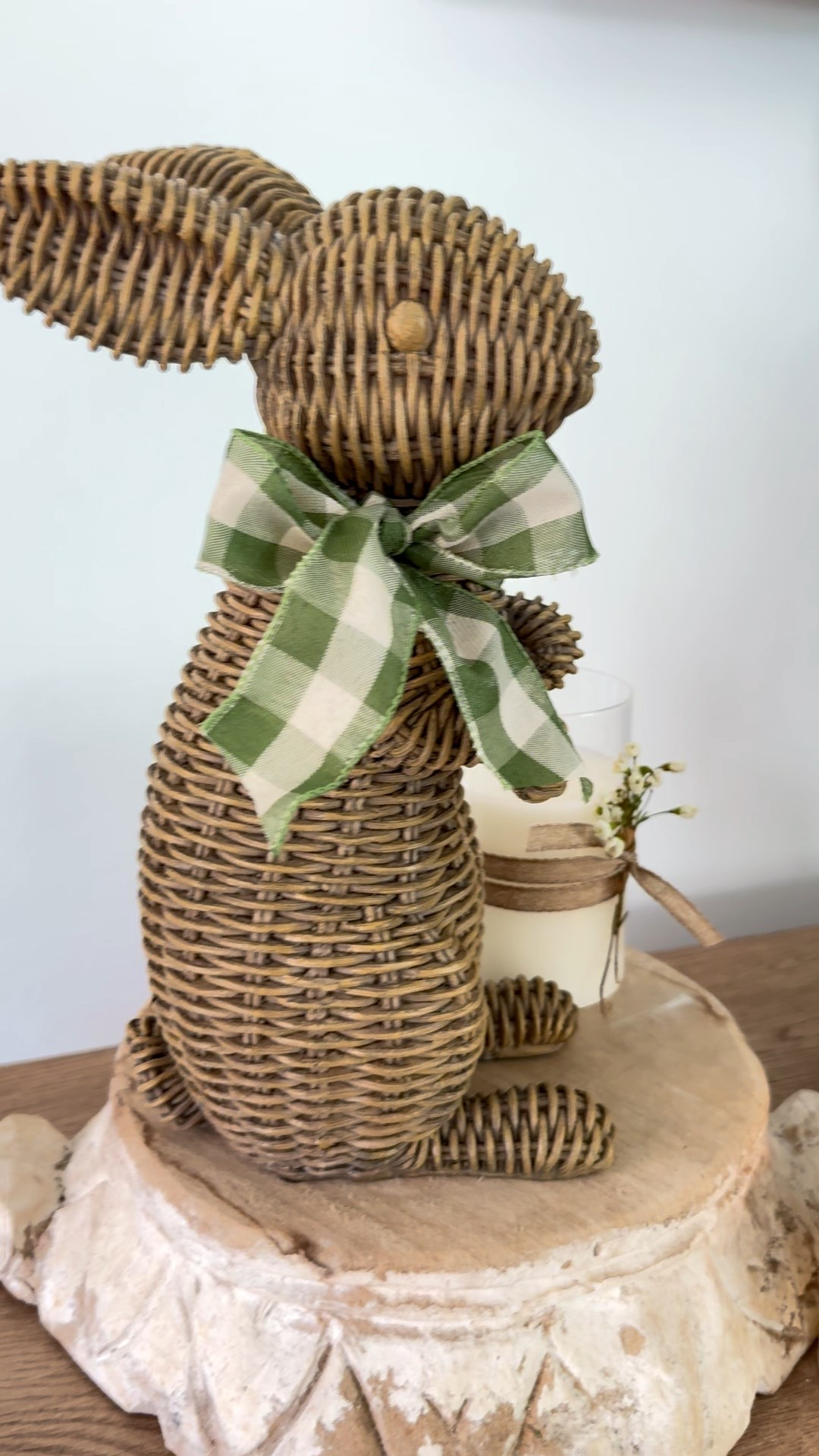 Sharing the cutest pair of bunnies.  Woven texture and cuteness have my heart. 🐰💗

#LTKSeasonal #LTKU #LTKHome