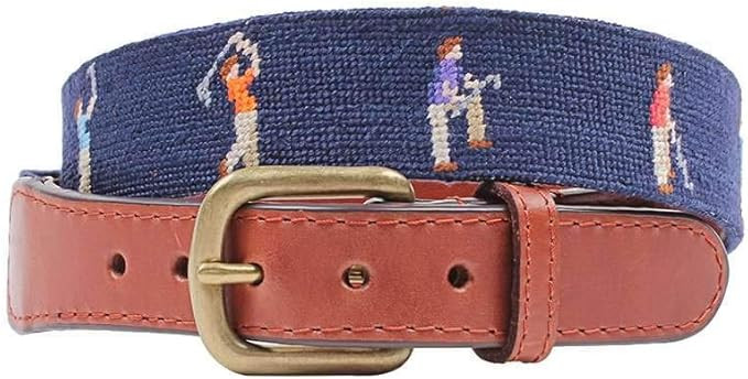 Mulligan Needlepoint Belt by Smathers & Branson | Amazon (US)