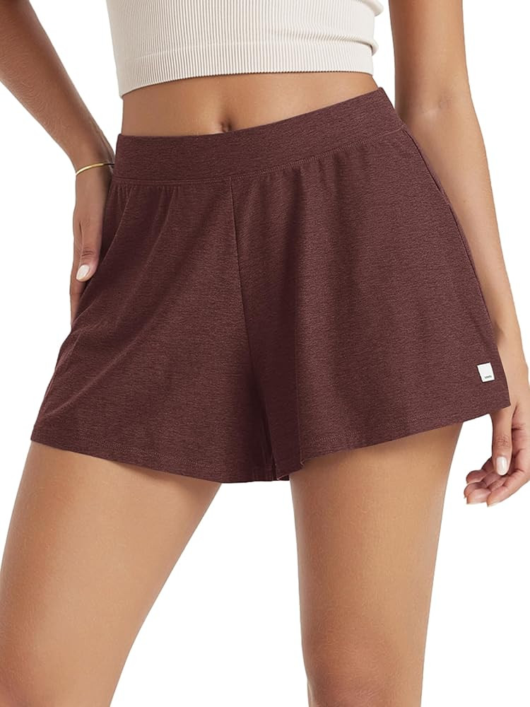 ODODOS Women's Lounge Shorts Ultra Soft Stratum Tech 3" Inseam Comfy Sleep Bottoms Moisture Wicki... | Amazon (US)