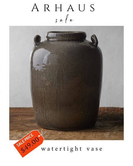 Arhaus vase sale. I've definitely been eyeing this one and can't wait to snag one. 

#LTKVideo #LTKhome #LTKsalealert