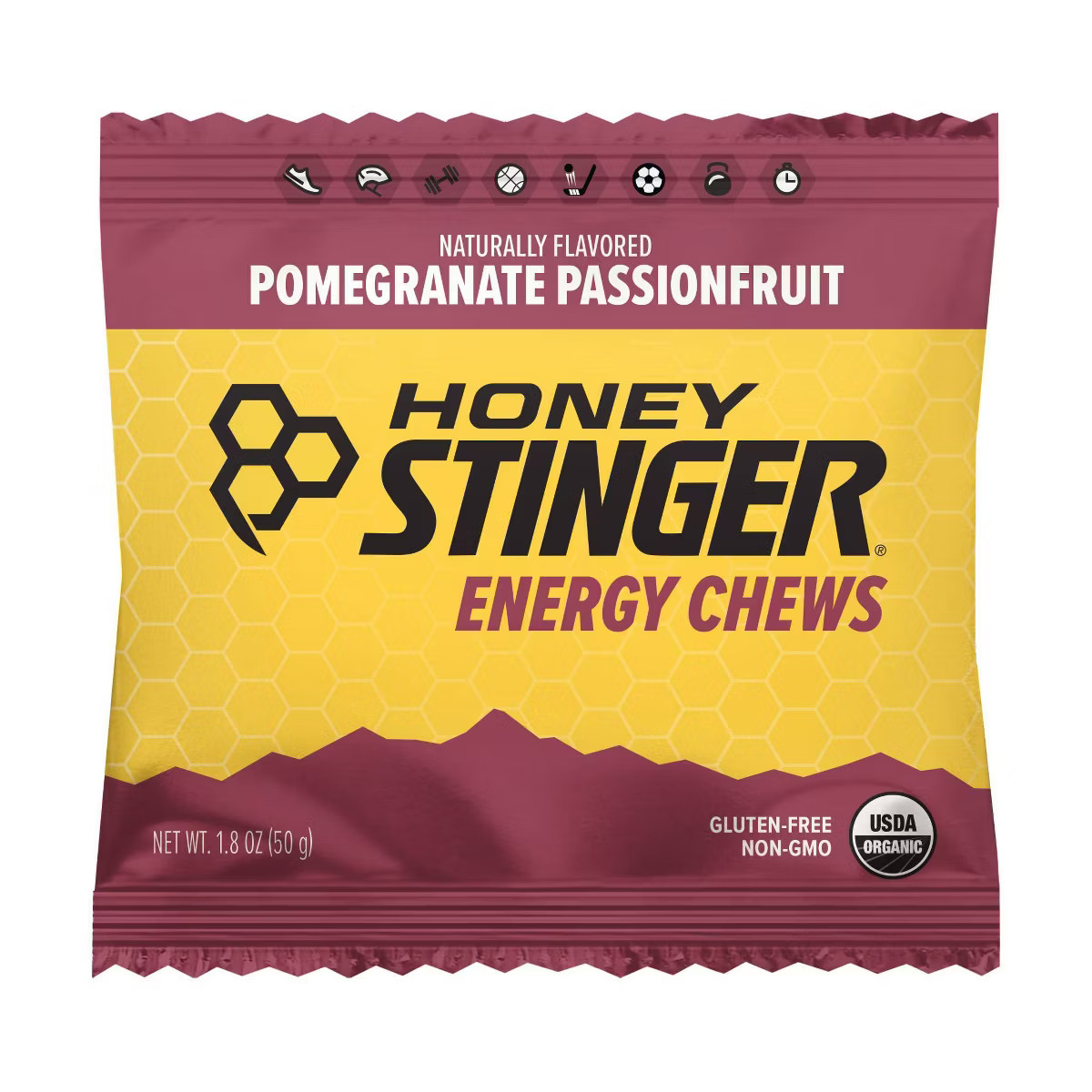Honey Stinger Organic Energy Chews Pomegranate Passion | Target