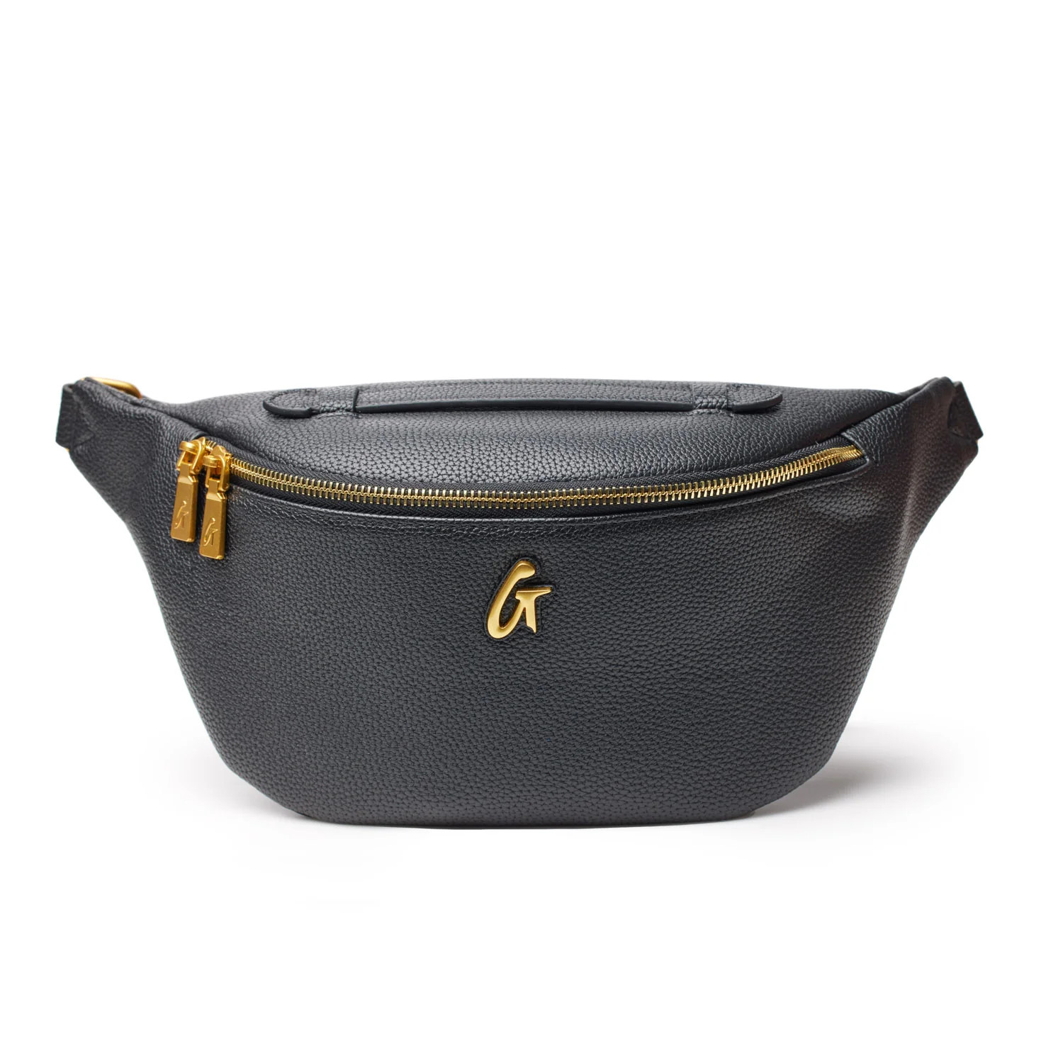 PEBBLE FANNY PACK BLACK | Glam-Aholic Lifestyle