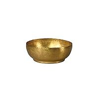 Serene Spaces Living Antique Brass Decorative Bowl, Use as Metal Fruit Bowl, for Floating Candles, F | Amazon (US)