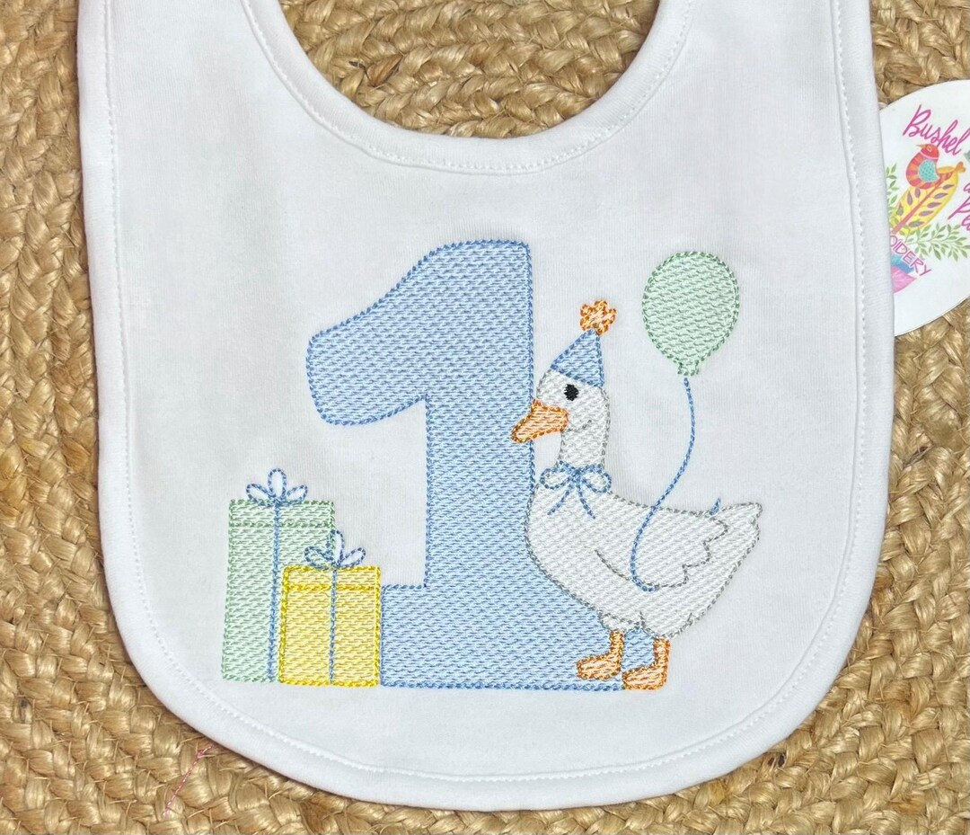 Embroidered One Silly Goose Bubble, First Goose  Shirt, Personalized First Birthday Shirt, Silly ... | Etsy (US)