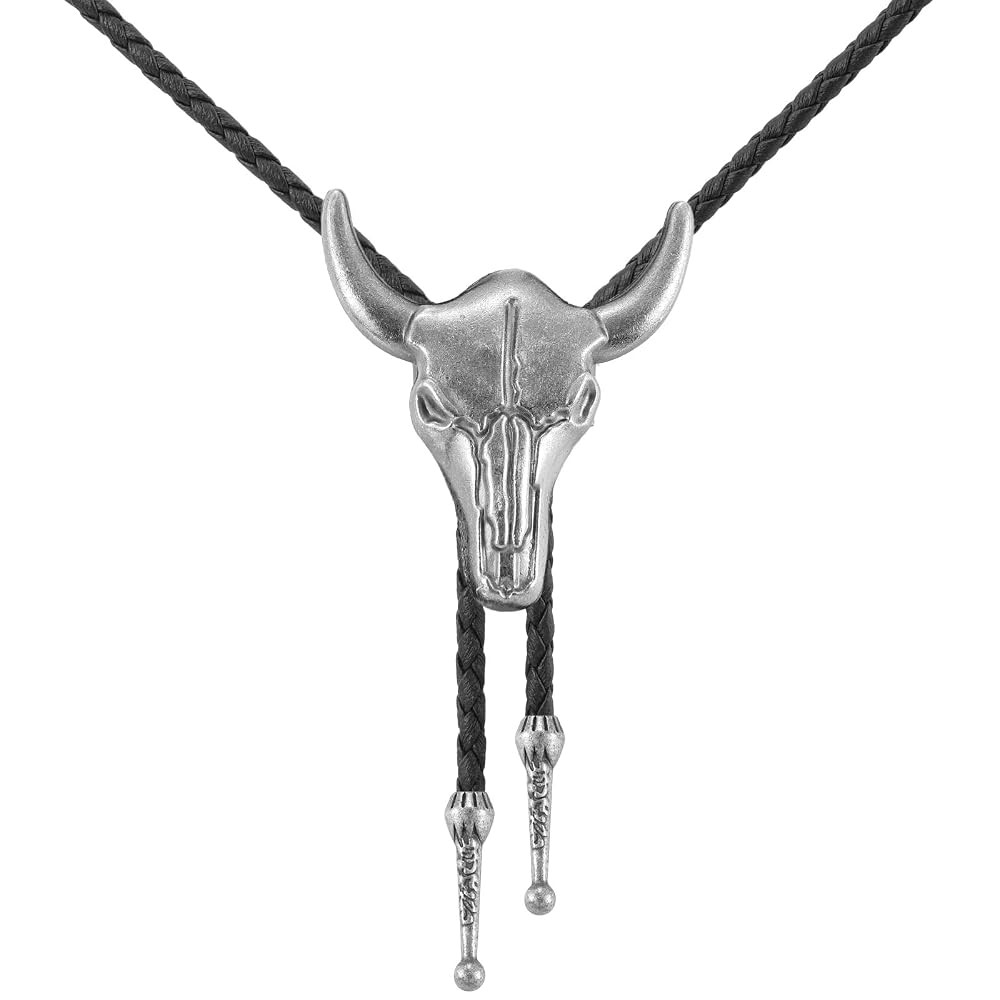 SANSTHS Bolo Tie for Men Cowboy Tie Native American Retro Western Necklace Cowboy Cowgirl Accesso... | Amazon (US)