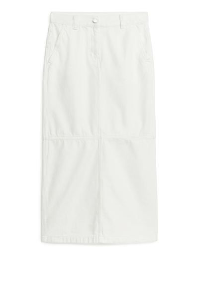 Denim Maxi Skirt | H&M (UK, MY, IN, SG, PH, TW, HK)