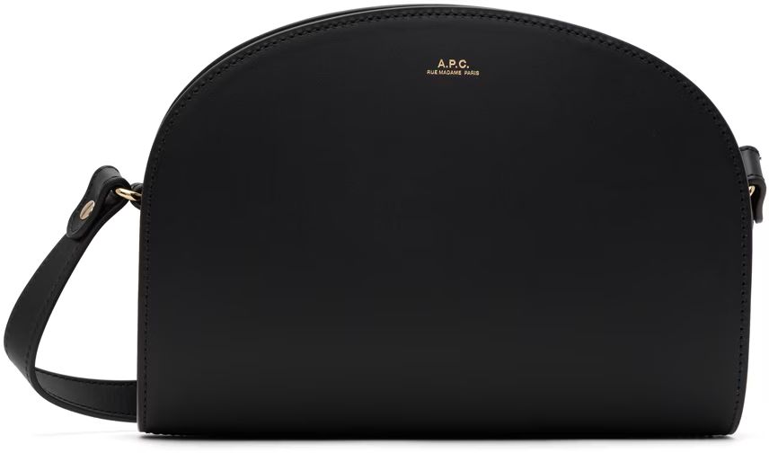Black Demi-Lune Shoulder Bag | SSENSE