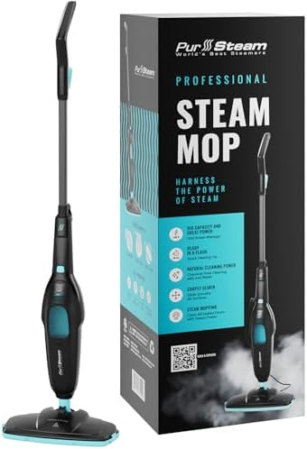 PurSteam Professional Steam Mop | Multi-Surface Floor Cleaner for Hardwood, Tile, Laminate & Carp... | Amazon (US)