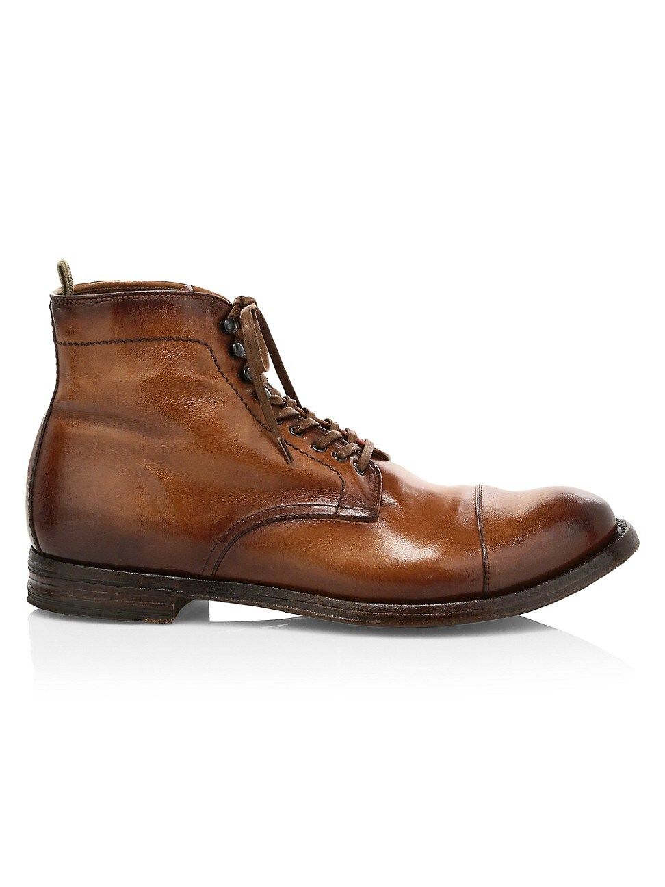 Officine Creative Men's Anatomia Lace-Up Leather Boots - Buffalo - Size 42 (9) | Saks Fifth Avenue