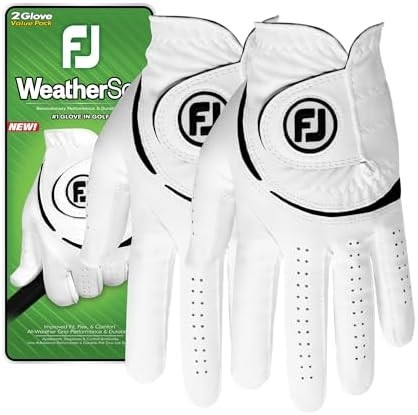 FootJoy Men's WeatherSof 2-Pack Golf Glove | Amazon (US)