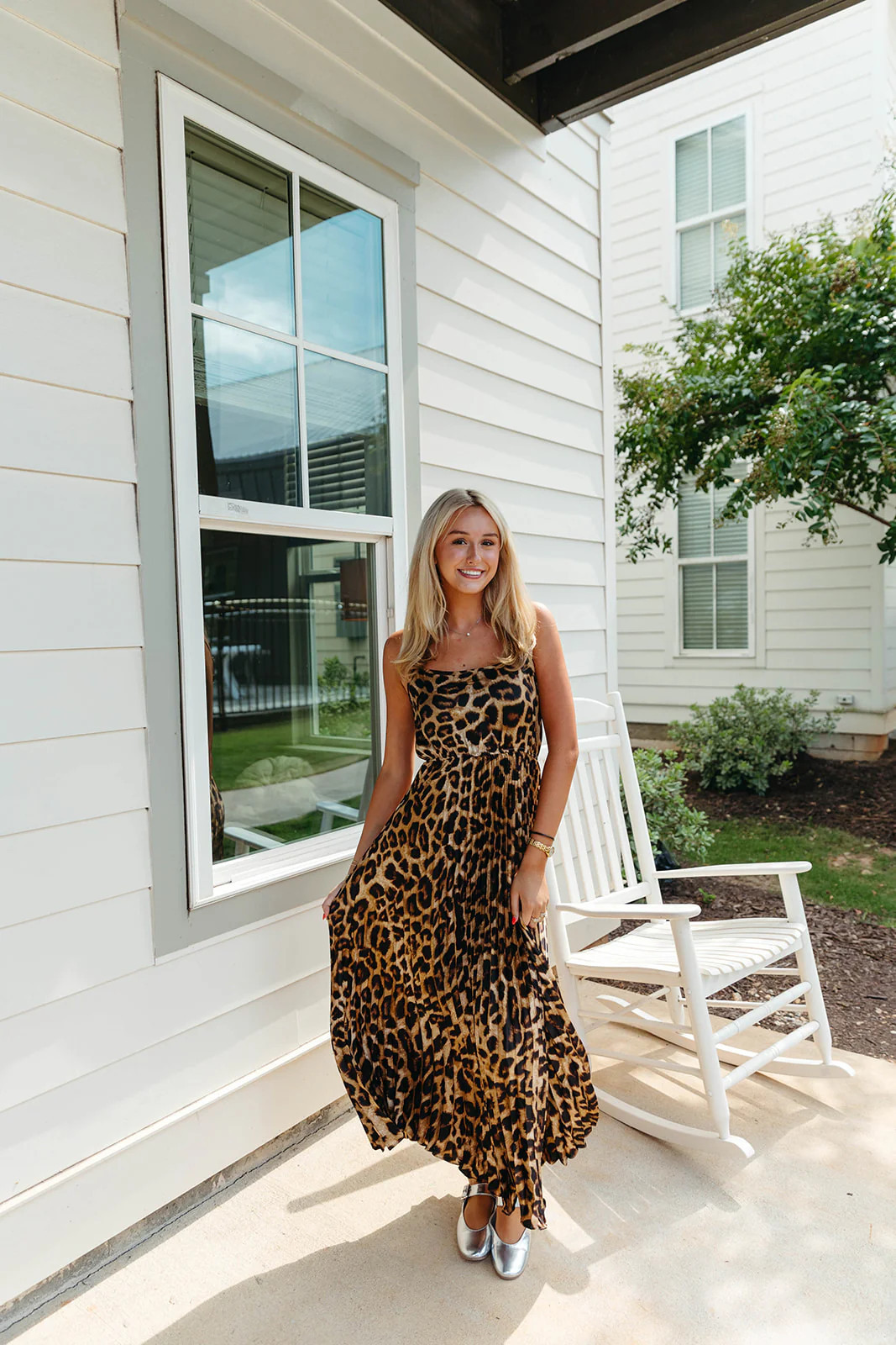 Tru Midi Dress - Leopard Medium | Triple Threads