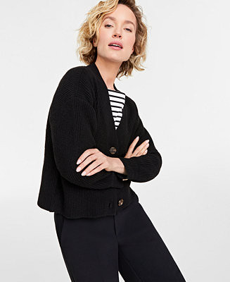 On 34th Women's Three-Button Shaker Cardigan, Created for Macy's - Macy's | Macy's