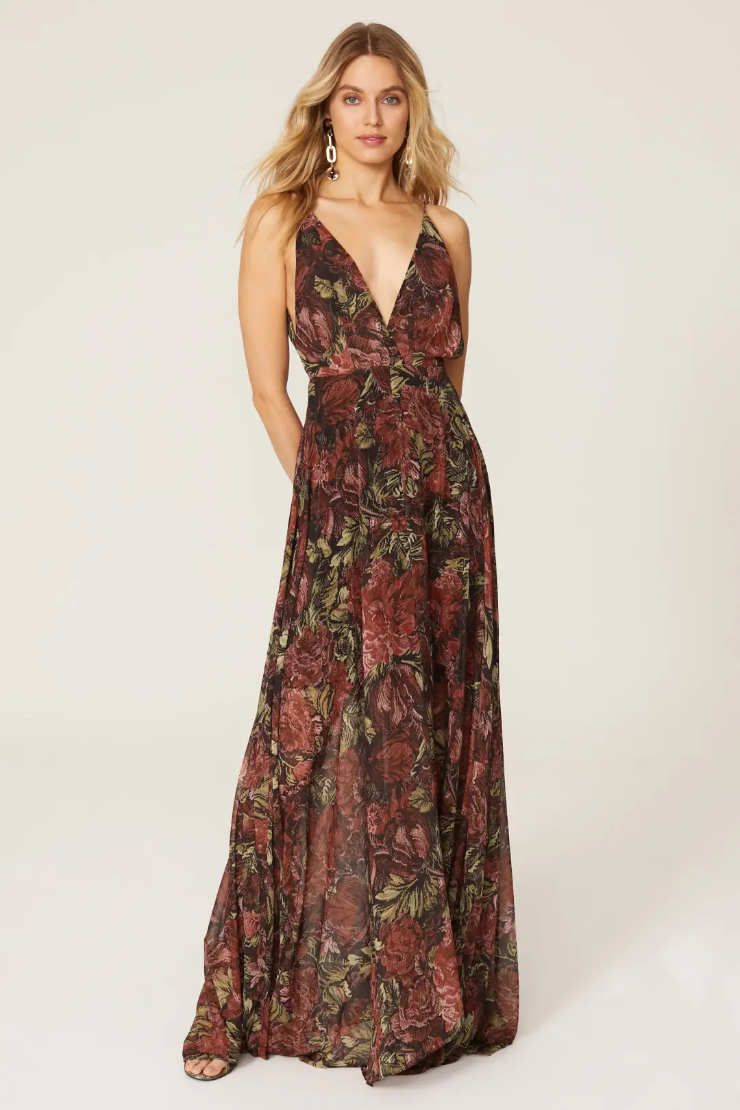 Ronny Kobo Daniela Chiffon Gown | Rent the Runway