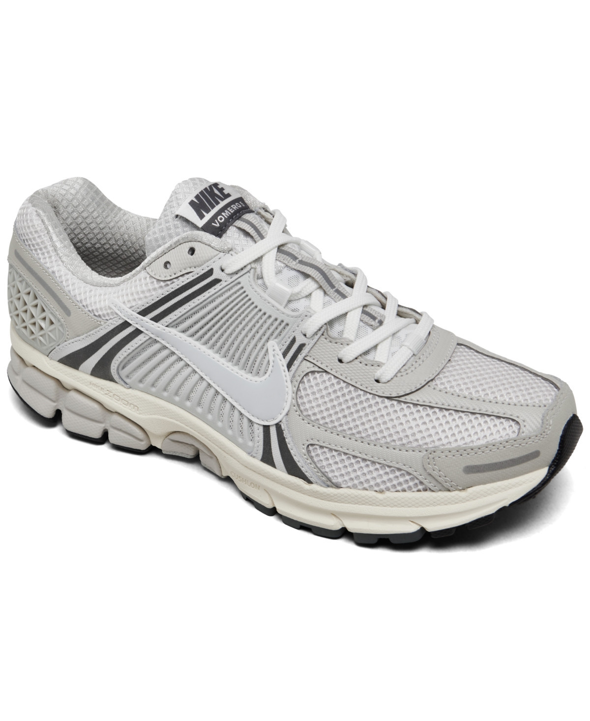 Nike Men's Zoom Vomero 5 Casual Sneakers from Finish Line - Platinum | Macy's