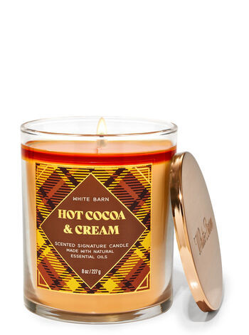 White Barn


Hot Cocoa & Cream


Signature Single Wick Candle | Bath & Body Works