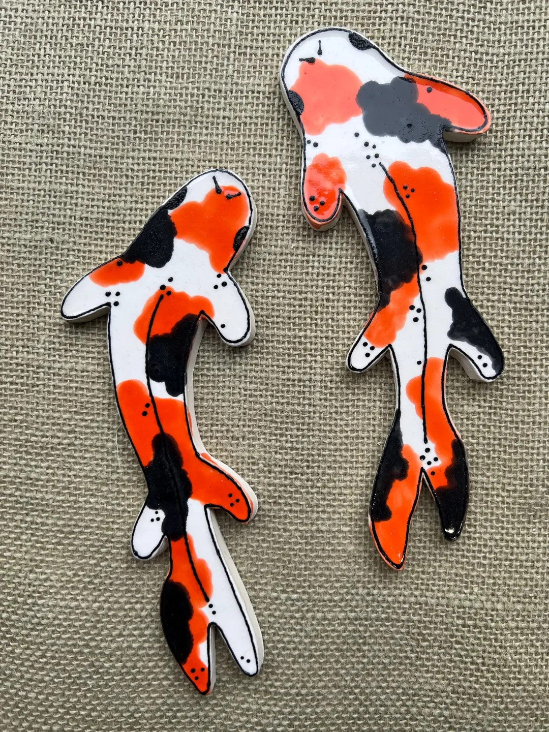 Handcut Koi Fish Tiles | Etsy (Global)