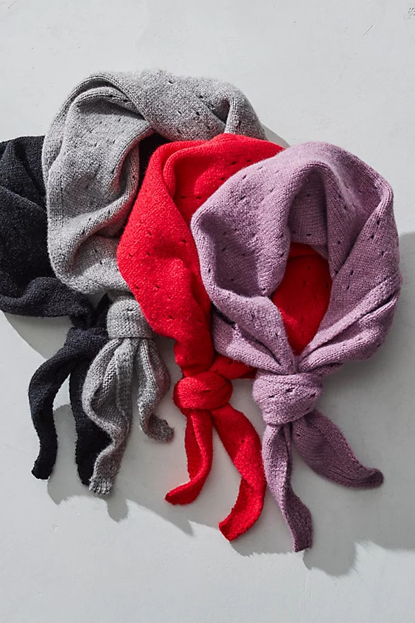 Essential Triangle Scarf at Free People in Orchid | Free People (UK)