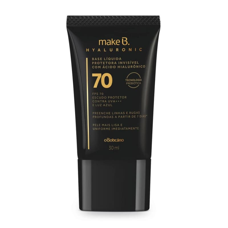 o Boticário Make B. Hyaluronic FPS70 Incolor | Beleza Na Web (BR)