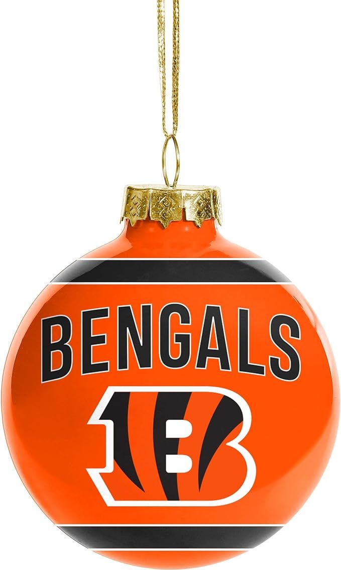 FOCO NFL Glass Ball Ornament - Limited Edition Christmas Ball Ornament - Show Your Team Spirit wi... | Amazon (US)