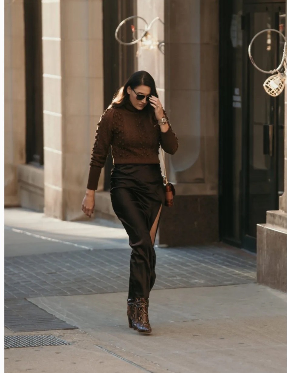 Slip dress/ sweater boot outfit for fall 

#LTKshoecrush #LTKSeasonal #LTKstyletip