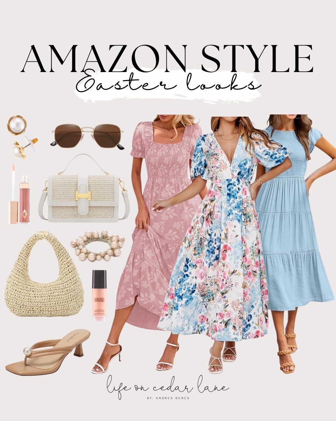 Spring into style with these floral dresses and chic accessories! Perfect for Easter! #easterstyle #amazonstyle

#LTKOver40 #LTKSaleAlert #LTKWedding