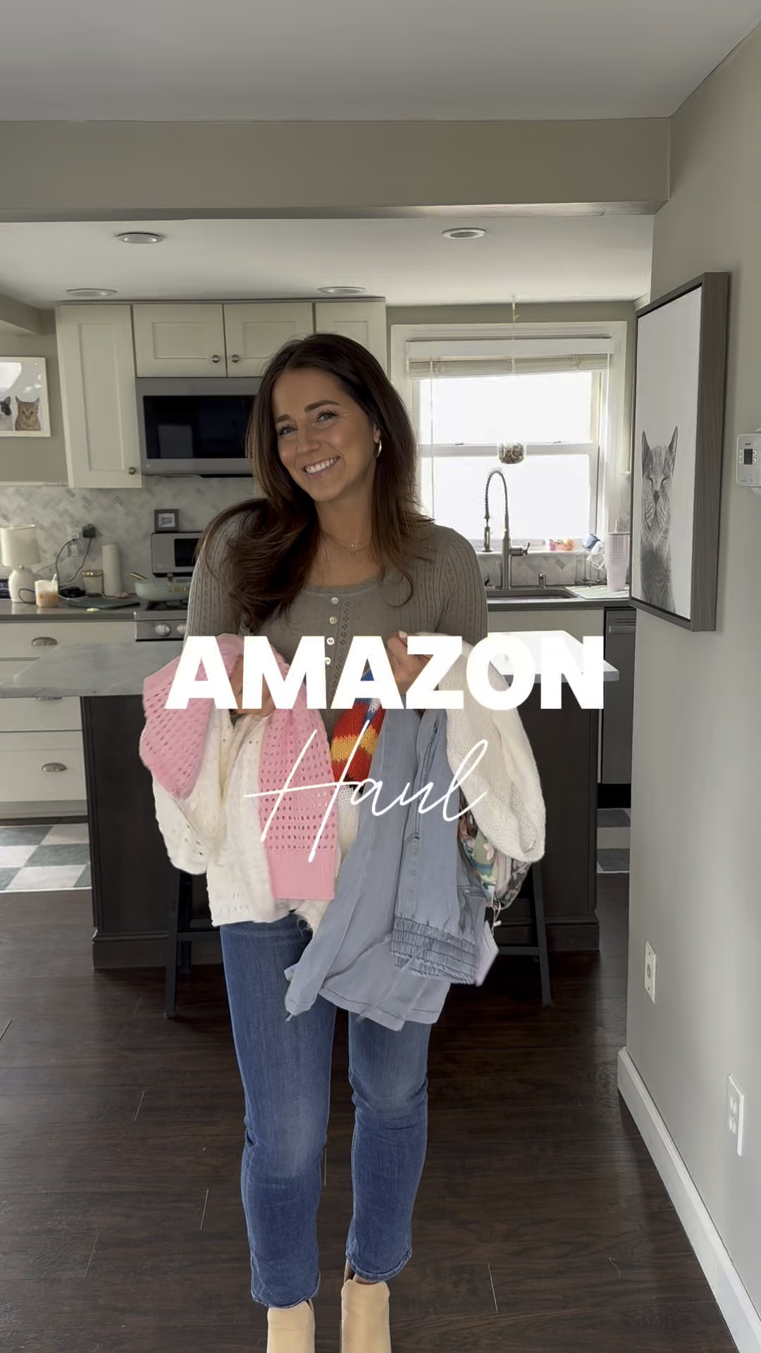 Latest Amazon haul! I loved it all!!! 

Wearing size small in all of the tops
Sized up to 4 in pants! 
Mother jeans are tts
All shoes are tts 


#LTKWatchNow #LTKFindsUnder50 #LTKFindsUnder100